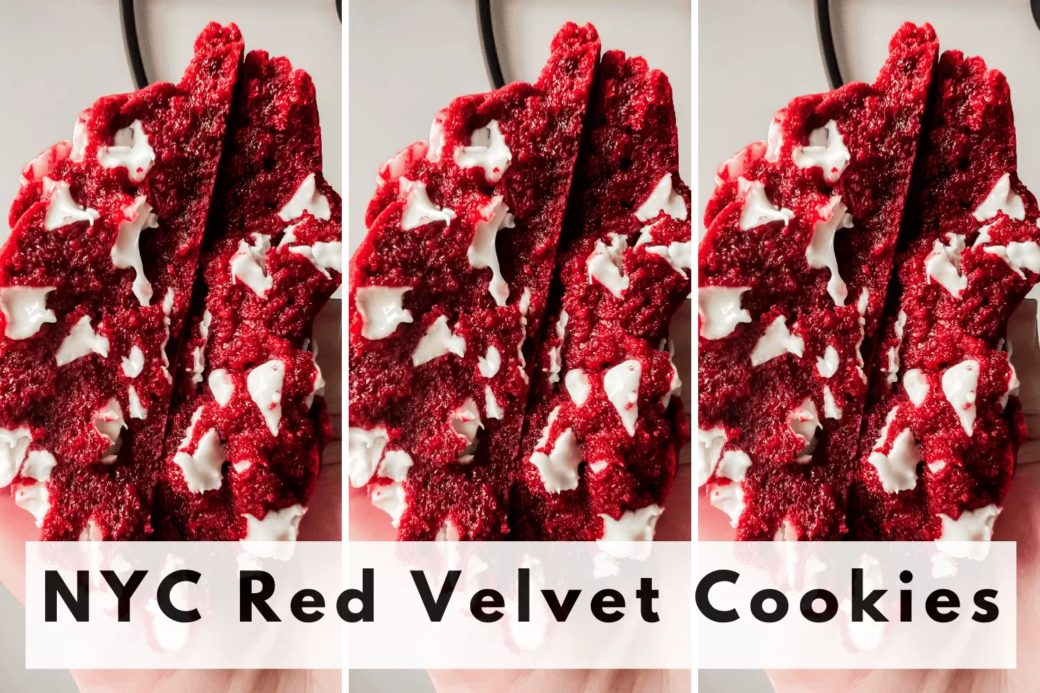 NYC Red Velvet Cookies