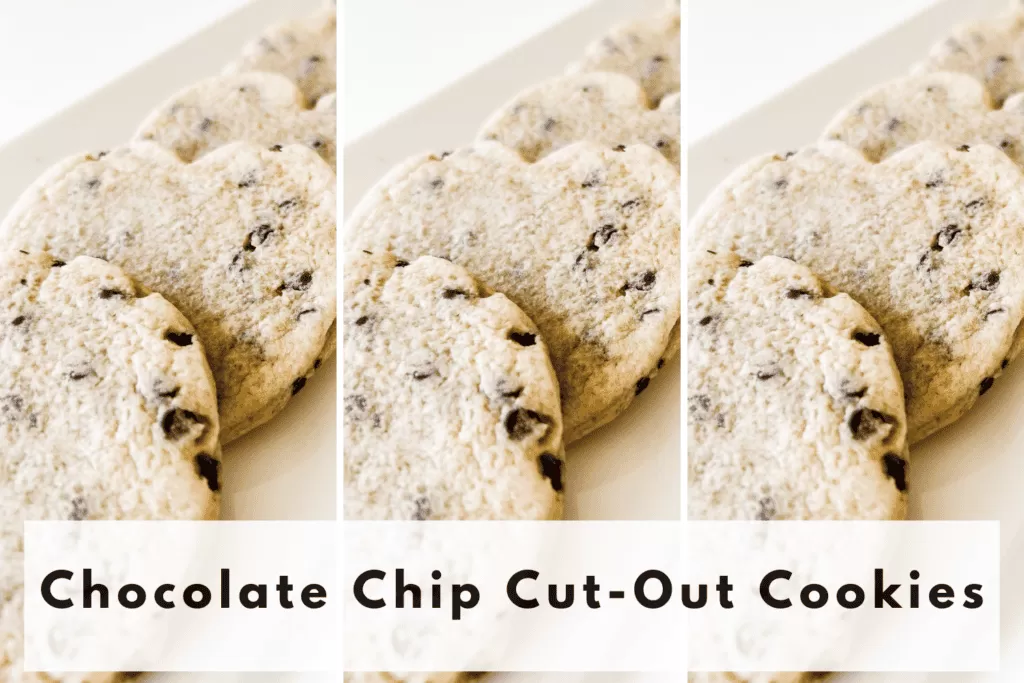 chocolate chip cut-out cookies