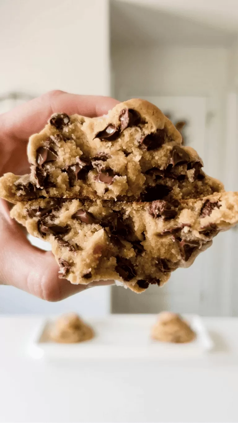 sea salt caramel chocolate chip cookies